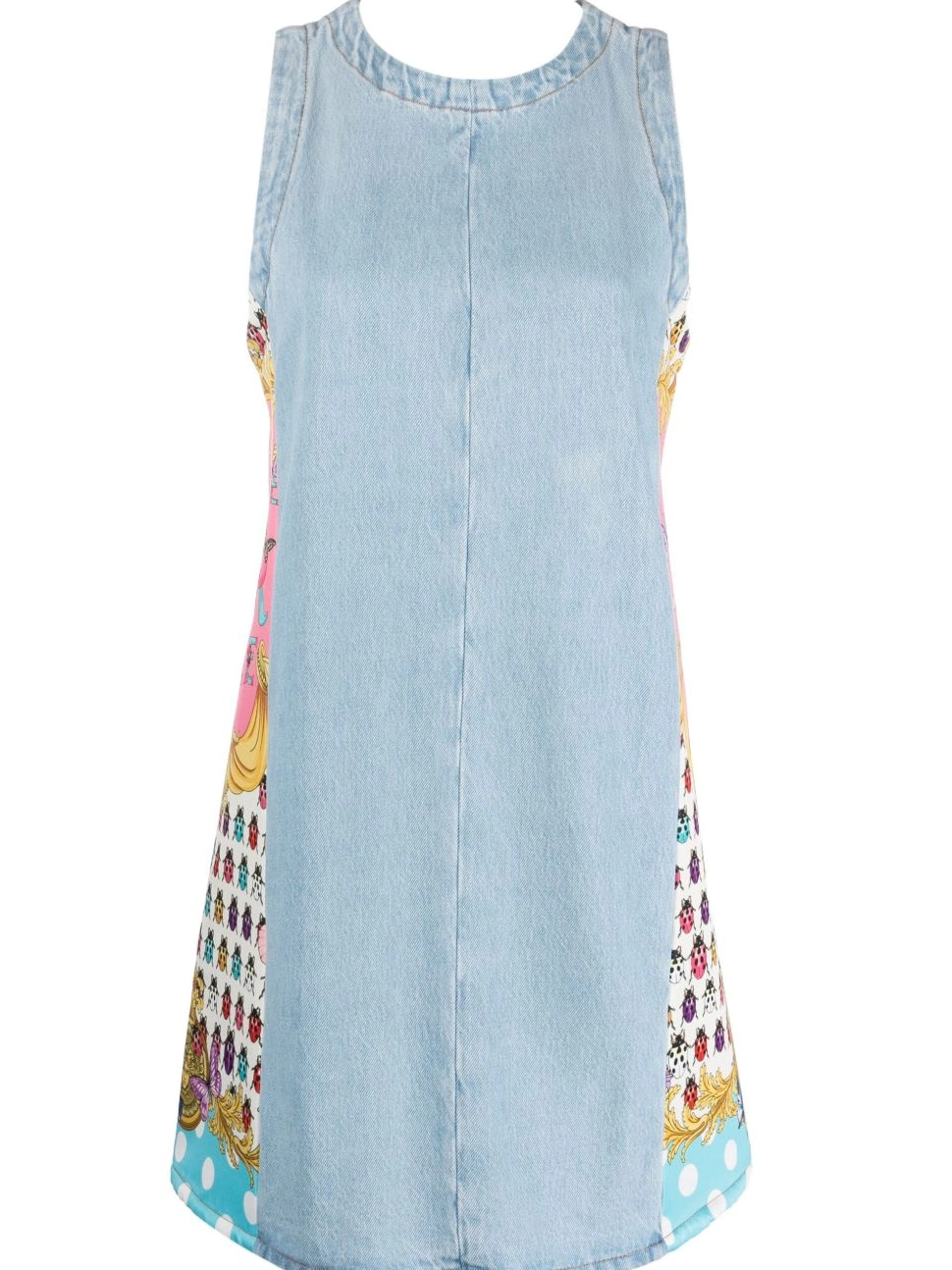 Butterflies denim Dua x Women Lipa mini Versace dress 0823